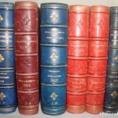 Libros antiguos: COLECCIÓN DE LIBROS DE JURISPRUDENCIA ADMINISTRATIVA Y CIVIL DE 1893 A 1911, J. F.. Lote 209249176