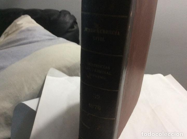 Libri antichi: Sentencias del tribunal supremo juridisprudencia civil tomo 32 a&ntilde;o 1875