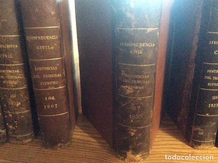 Libri antichi: Sentencias del tribunal supremo juridisprudencia civil tomo 87 a&ntilde;on1899