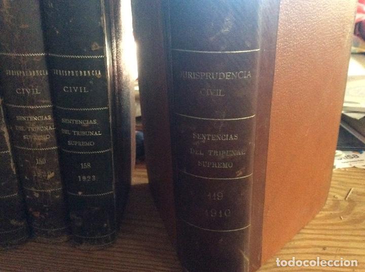 Libri antichi: Sentencias del tribunal supremo juridisprudencia civil tomo 119 a&ntilde;o 1910