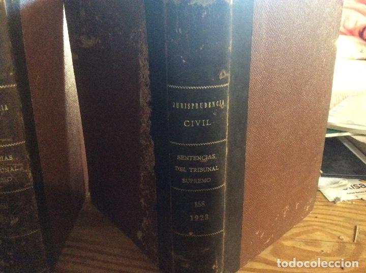 Libri antichi: Sentencias del tribunal supremo juridisprudencia civil tomo 158 a&ntilde;o 1923