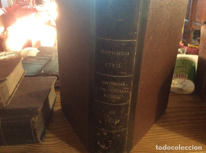 Libri antichi: Sentencias del tribunal supremo juridisprudencia civil tomo 150 a&ntilde;o 1920