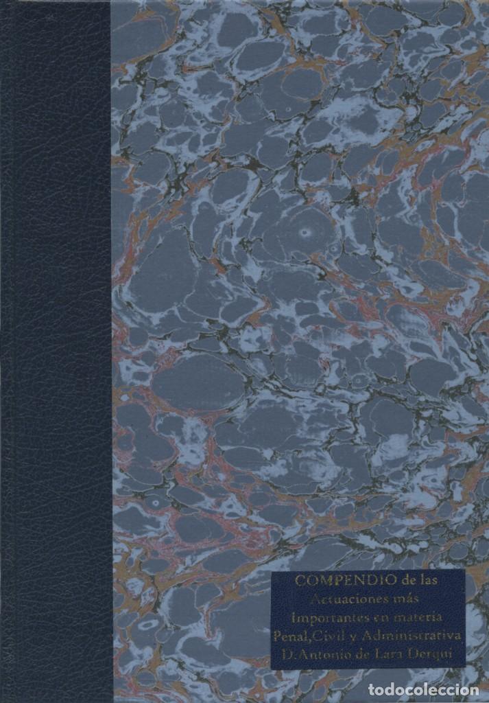 Libri antichi: Antonio de Lara Derqui. COMPENDIO DE LAS ACTUACIONES M&Aacute;S IMPORTANTES EN MAT...Palencia. 1903. Pp.160