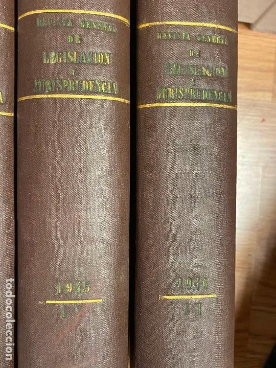 Libros antiguos: 7 TOMOS LEGISLACION Y JURISPRUDENCIA - Foto 4 - 216661950
