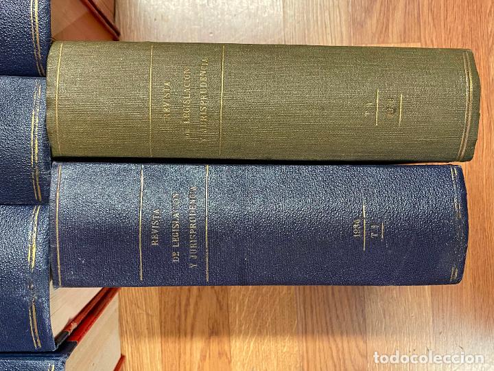 Libros antiguos: 7 TOMOS LEGISLACION Y JURISPRUDENCIA - Foto 9 - 216661950