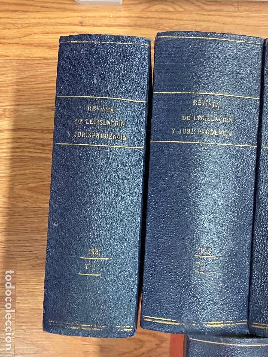 Libros antiguos: 7 TOMOS LEGISLACION Y JURISPRUDENCIA - Foto 11 - 216661950