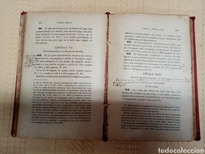 Libros antiguos: C&oacute;digo Penal, 1902 - Foto 4