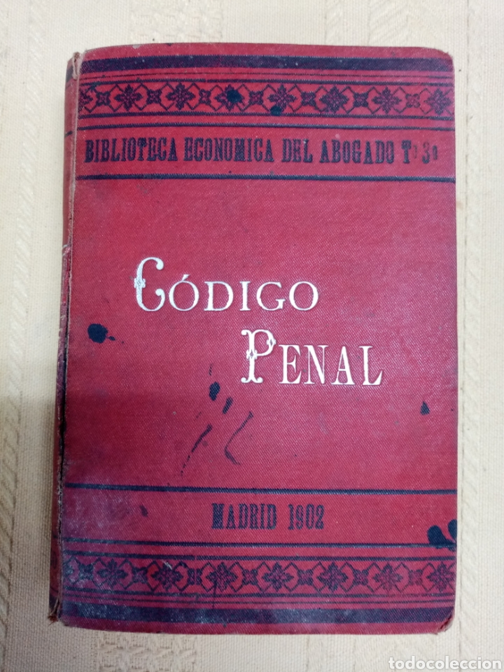 Libros antiguos: C&oacute;digo Penal, 1902 - Foto 1