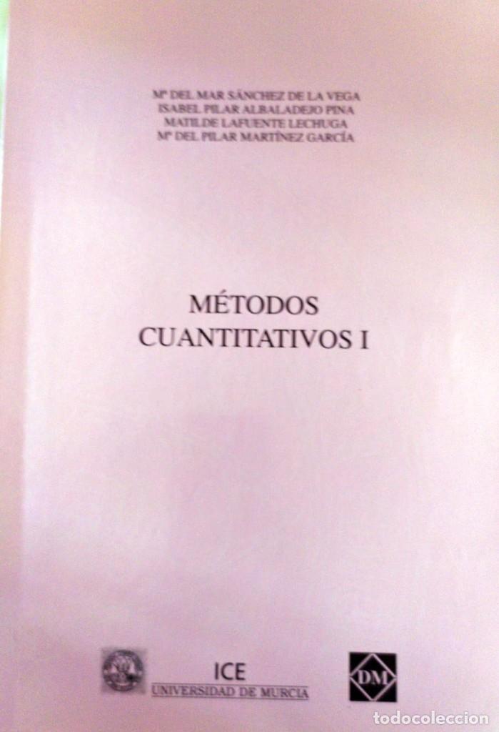 Libros antiguos: ECONOMIA METODOS CUANTITATIVOS
