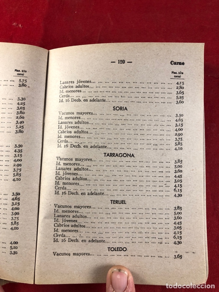 Libros antiguos: TASAS Y PRECIOS - Foto 4