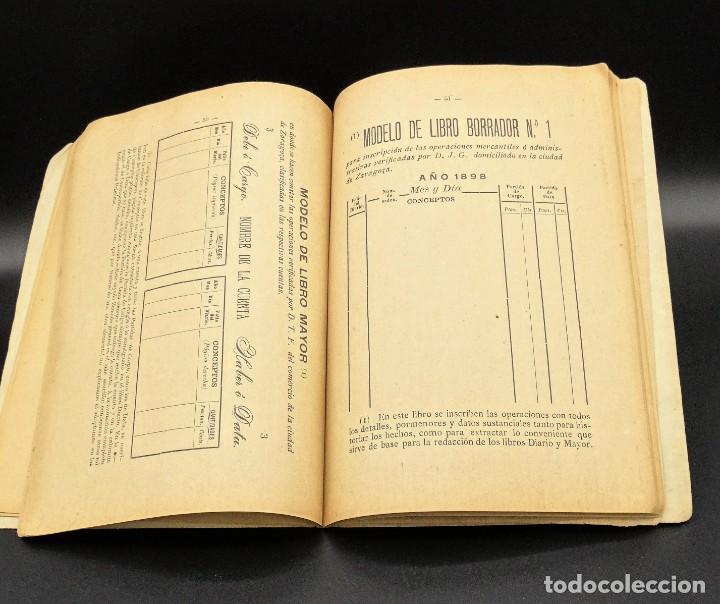 Libros antiguos: Libro, Compendio de Contabilidad a&ntilde;o 1899 - Foto 9