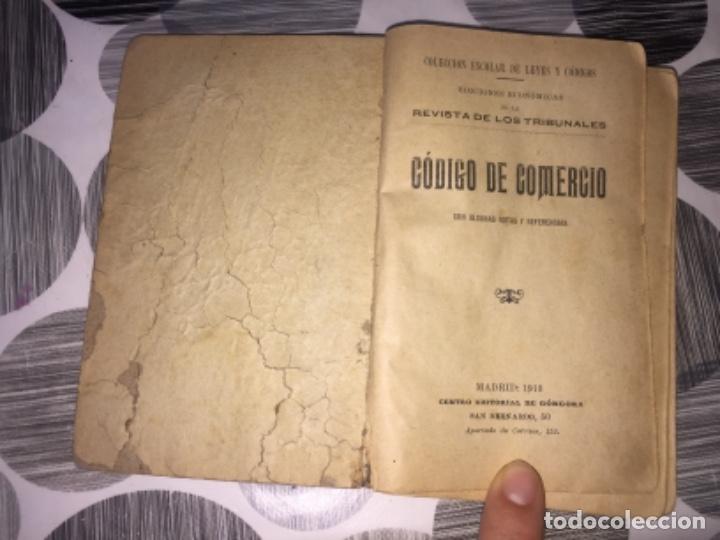 Libros antiguos: C&oacute;digo de comercio. 1913 - Foto 2