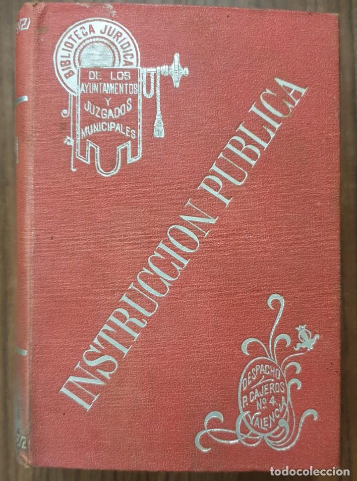 Libri antichi: Libro Biblioteca Jur&iacute;dica Instrucci&oacute;n Publica