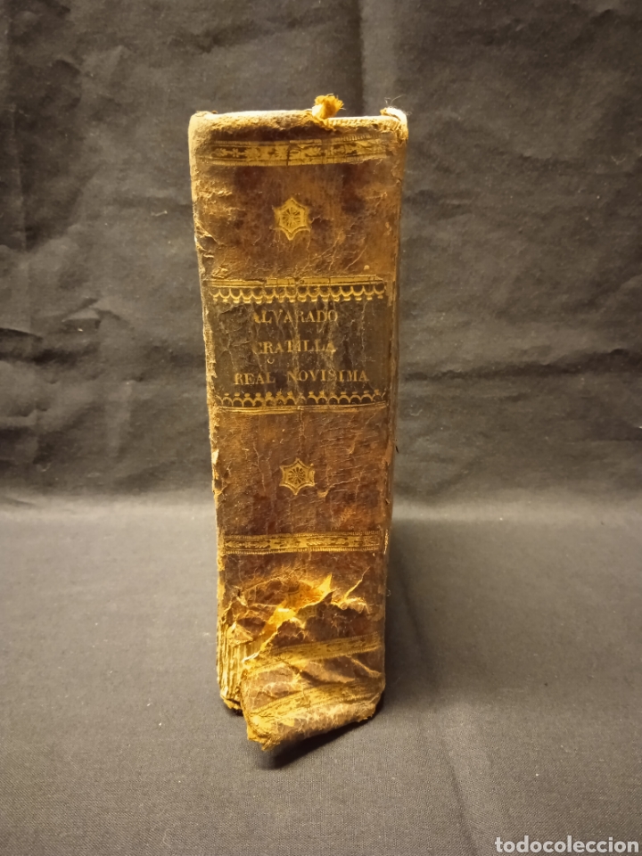 Libri antichi: CARTILLA REAL TE&Oacute;RICO-PRACTICA O MANUAL DE ESCRIBANOS - SANTIAGO ALVARADO Y DE LA PE&Ntilde;A - 1830