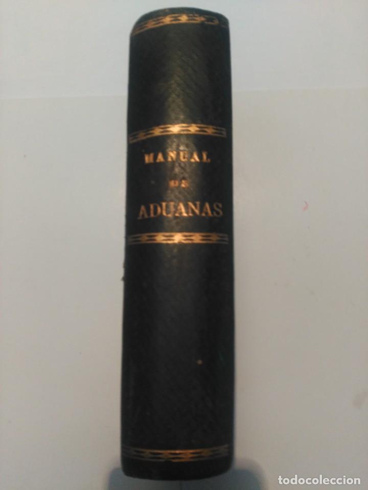 Libros antiguos: Manual de Aduanas - Foto 2