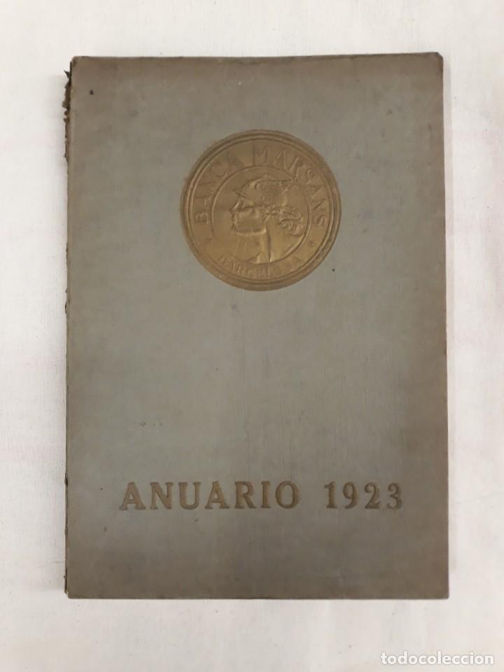 Libros antiguos: BANCA MARSANS, BARCELONA. ANUARIO 1923.