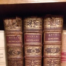 Libros antiguos: NUEVA RECOPILACIÓN Y AUTOS ACORDADOS. AÑO 1775
