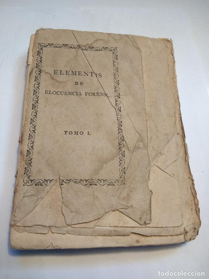 Antiquarische B&uuml;cher: Elementos de elocuencia forense por el doctor D. Pedro Sainz de Andino - SAINZ DE ANDINO PEDRO