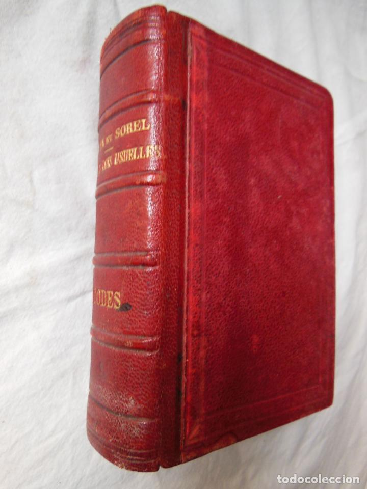 Libri antichi: CODES ET LOIS USUELLES EN PETIT FORMAT. 1910 ROGER Y SOREL