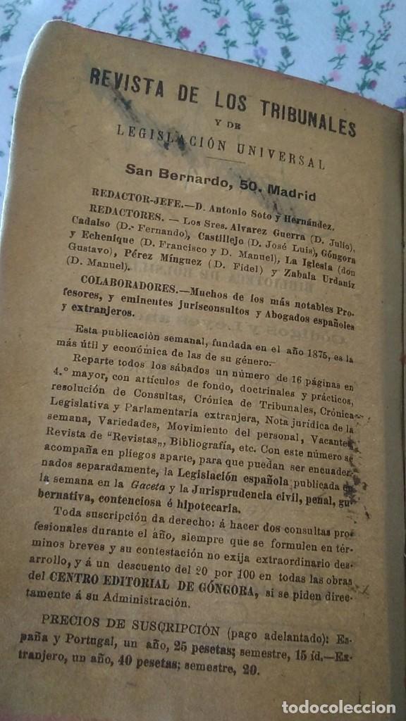 Libros antiguos: CODIGO DE COMERCIO CODIGOS Y LEYES ANOTADOS DE 1920 - Foto 5