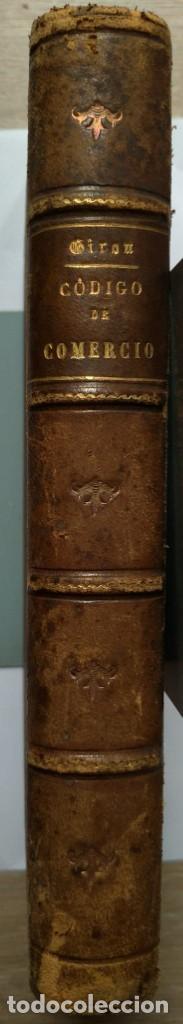 Libros antiguos: C&oacute;digo de comercio . Romero y Gir&oacute;n. (1885) - Foto 1