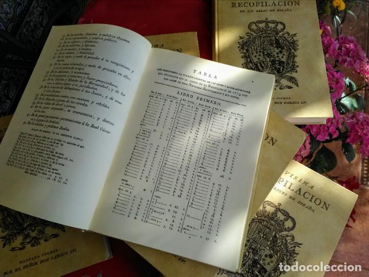 Libros antiguos: Novísima Recopilación de las leyes de España - Foto 8 - 261992485