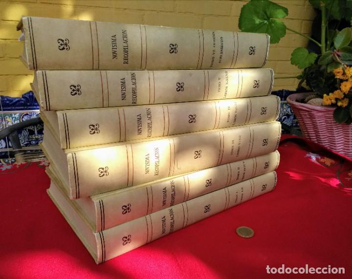 Libros antiguos: Novísima Recopilación de las leyes de España - Foto 10 - 261992485