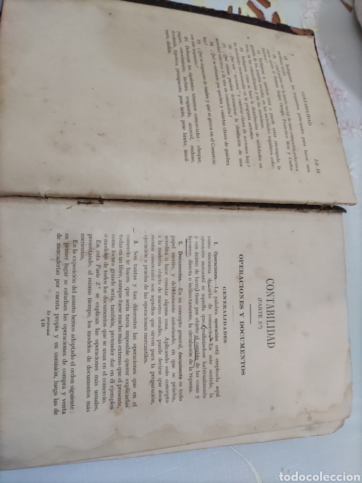 Libros antiguos: Contabilidad.... ??? - Foto 3