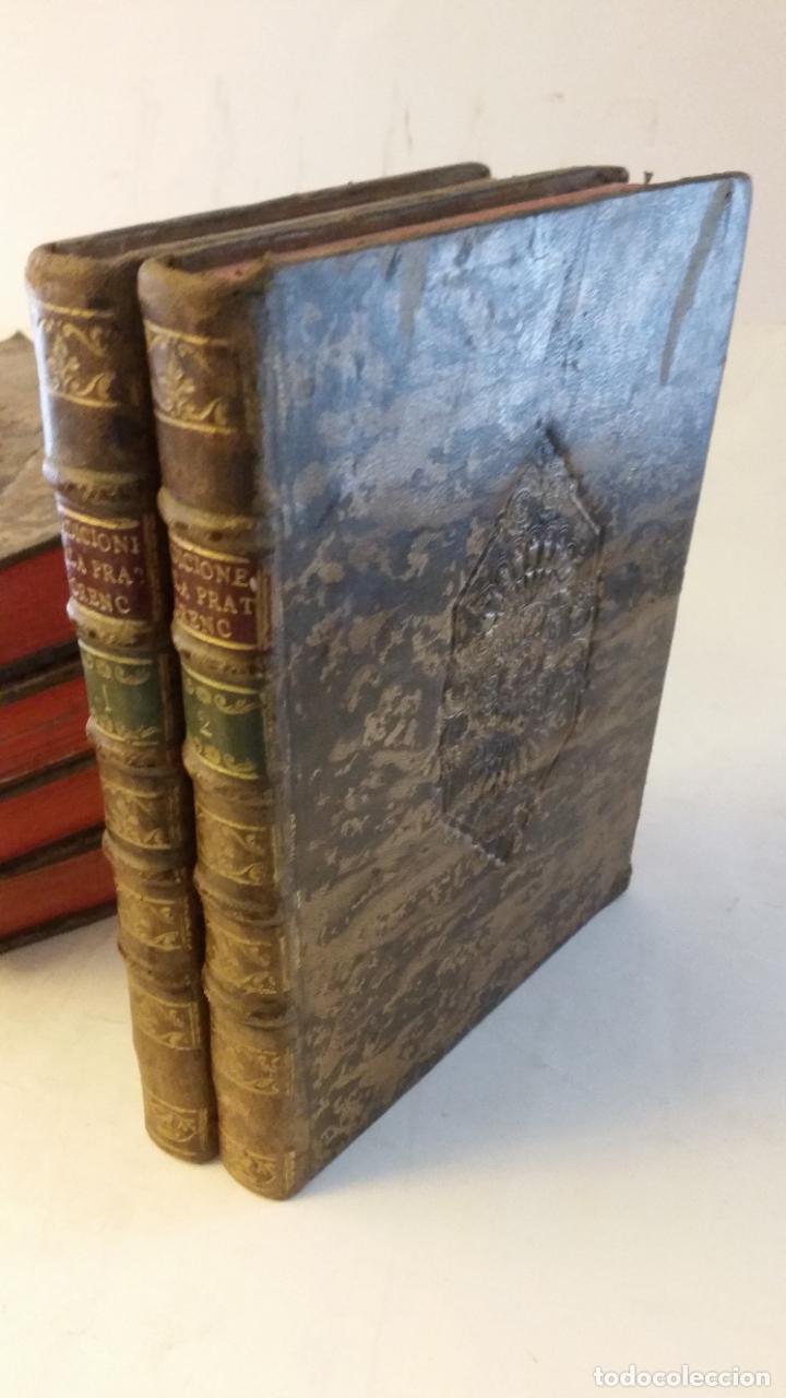 Libros antiguos: 1764 - ELIZONDO - Pr&aacute;ctica universal forense + ADICIONES DE BOADA - 10 tomos, completo - Foto 4