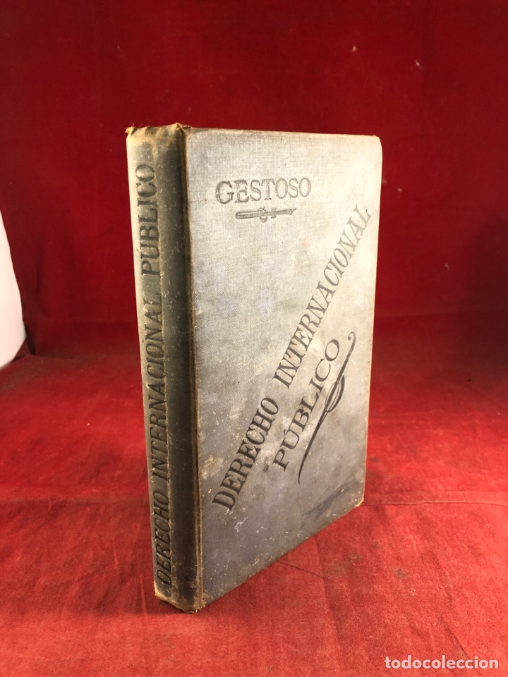 Libri antichi: CESTOSO. DERECHO INTERNACIONAL P&Uacute;BLICO