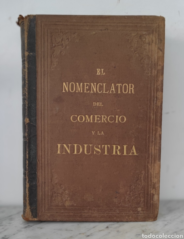 Antiquarische B&uuml;cher: El nomenclator del comercio y la industria 1879