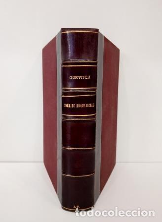 Libros antiguos: ID&Eacute;E DU DROIT SOCIAL.- GURVITCH, M.G (1931)