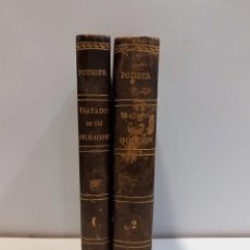 Libros antiguos: TRATADO DE LAS OBLIGACIONES DE POTHIER. BARCELONA (1878) - 2 TOMOS.. Lote 270928343