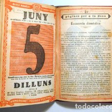Libros antiguos: FURNÓ, M. EMILIA - ECONOMIA DOMÈSTICA. BLOCS MANELIC - BARCELONA 1933