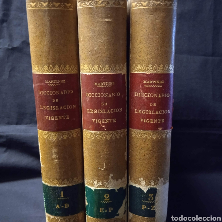 Libri antichi: EL CONSULTOR PARA TODOS DICCIONARIO DE LEGISLACI&Oacute;N VIGENTE - MATEO MART&Iacute;NEZ MOREDA - 1a EDICI&Oacute;N 1905