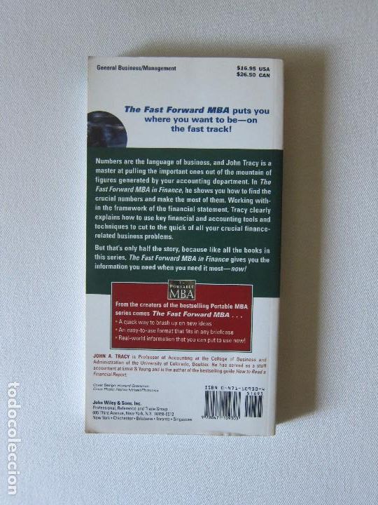 Libros antiguos: THE FAST FORWARD MBA - JOHN A. TRACY - Foto 2