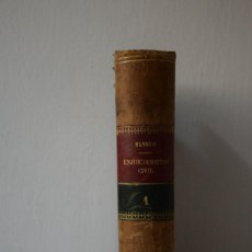 Libros antiguos: COMENTARIOS A LA LEY DE ENJUICIAMENTO CIVIL - J.M MANRESA - 1910. Lote 288979988