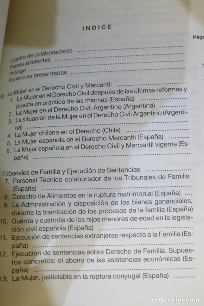 Libros antiguos: LA MUJER EN EL DERECHO HISPANOAMERICANO - Foto 2