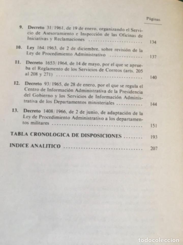 Libros antiguos: PROCEDIMIENTO ADMINISTRATIVO 2 - Foto 10