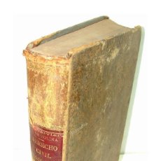 Libros antiguos: DERECHO CIVIL ESPAÑOL 1873 SANCHEZ DE MOLINA BLANCO . MMFL LIBROS DE DERECHO ANTIGUOS. MEXICO. Lote 308269088