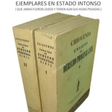Libros antiguos: ENSAYOS DE DERECHO PROCESAL CIVIL 1949 GIUSEPPE CHIOVENDA. MMFL LIBROS DE DERECHO ANTIGUOS. MEXICO. Lote 308301818
