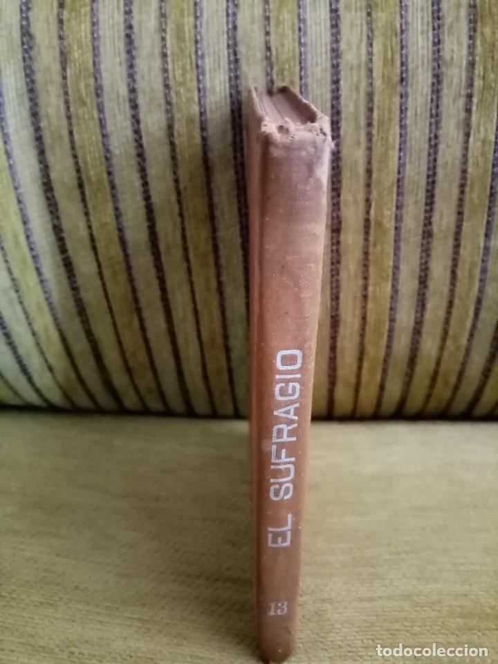Libros antiguos: EL SUFRAGIO - Foto 2