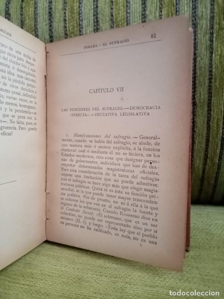 Libros antiguos: EL SUFRAGIO - Foto 10
