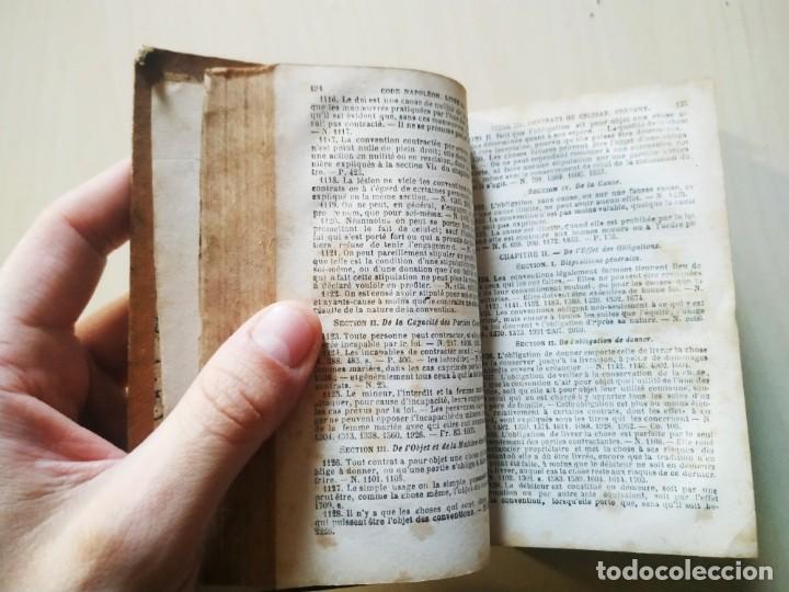 Libros antiguos: 1882. Les Codes Fran&ccedil;ais. Limoges. - Foto 5