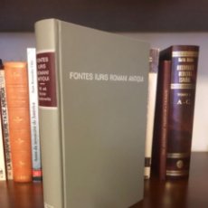 Libros antiguos: FONTES IURIS ROMANI ANTIQUI. Lote 313672843