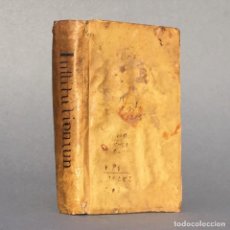 Libros antiguos: AÑO 1772 - DERECHO ROMANO - PERGAMINO - IMPERATORIS JUSTINIANI INSTITUTIONUM - CÓDIGO DE JUSTINIANO. Lote 314601908