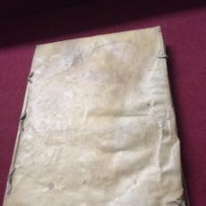 Libros antiguos: OBSERVATIONES ILLUSTRATAE DECISIONIBUS, CRESPI DE VALDAURA, LIBRO ANTIGUO PERGAMINO, 1730. Lote 327538338