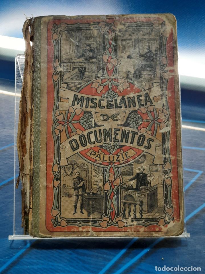 Libros antiguos: Miscel&aacute;nea de Documentos. Paluzie, 1920. - Foto 1
