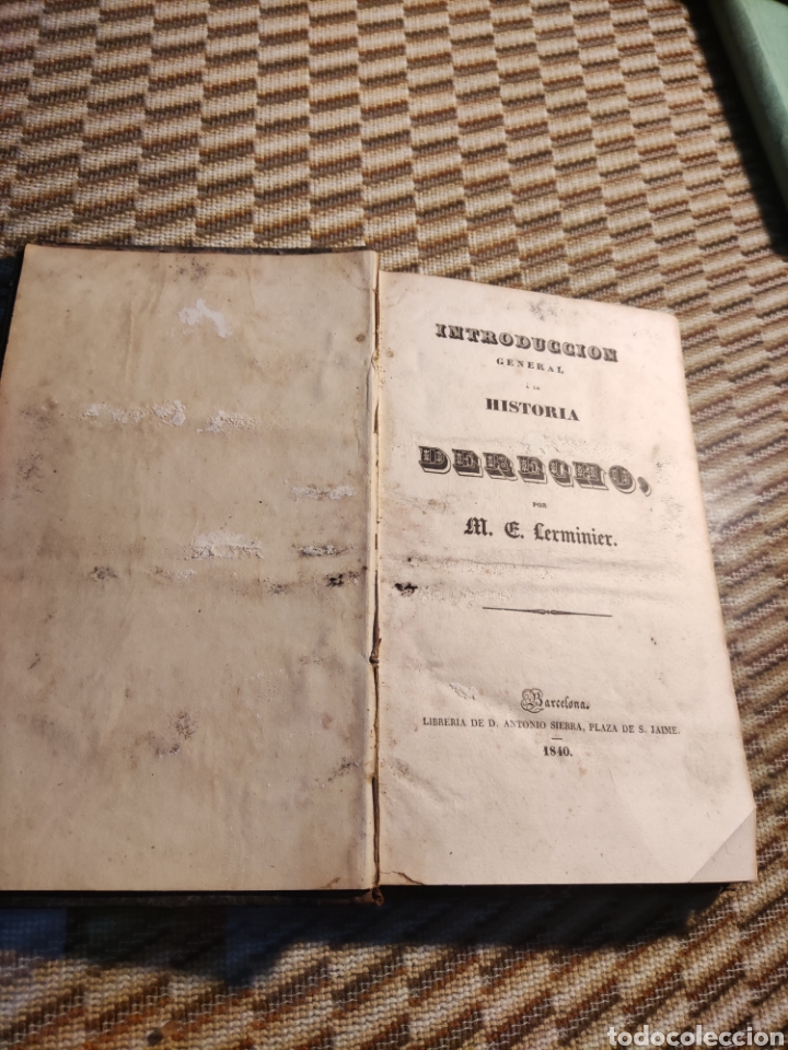 Libros antiguos: Introducci&oacute;n General a la Historia DERECHO. - Foto 5