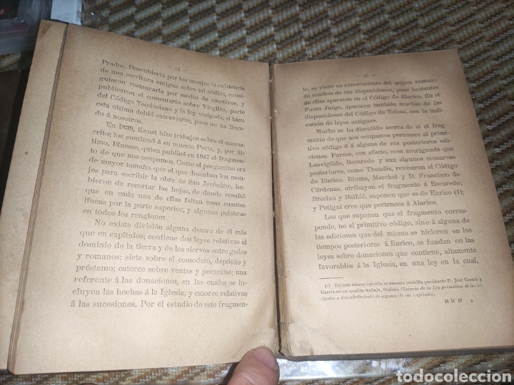 Libros antiguos: Derecho Espa&ntilde;ol......3 tomos. - Foto 9